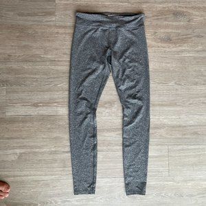 Forever 21 Women Leggings Grey Activewear 'GET MOVING' (Size M)